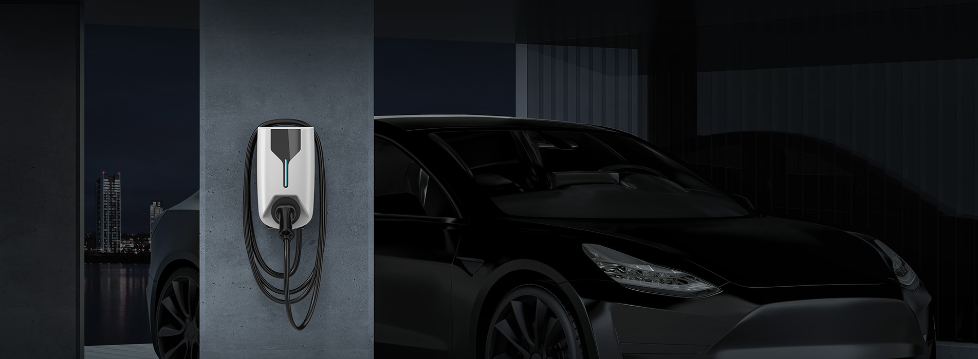 NKR-AC006 Умное домашнее зарядное устройство переменного тока для электромобиля